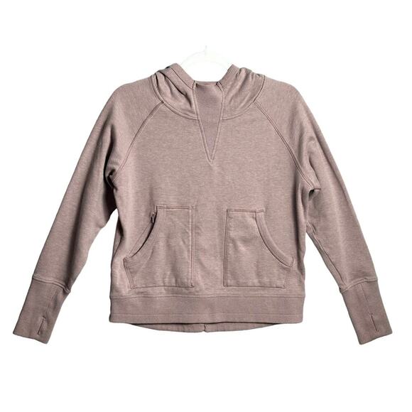 Mountain Hardwear Tops - Mountain‎ Hardwear Sz S Lavender Pullover Hoodie Sweatshirt Cropped thumbholes